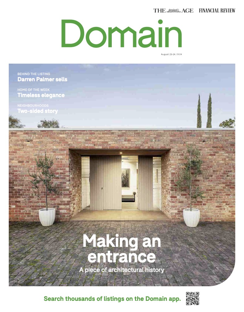 Domain Magazine cover - 184 Kooyong Road, Toorak